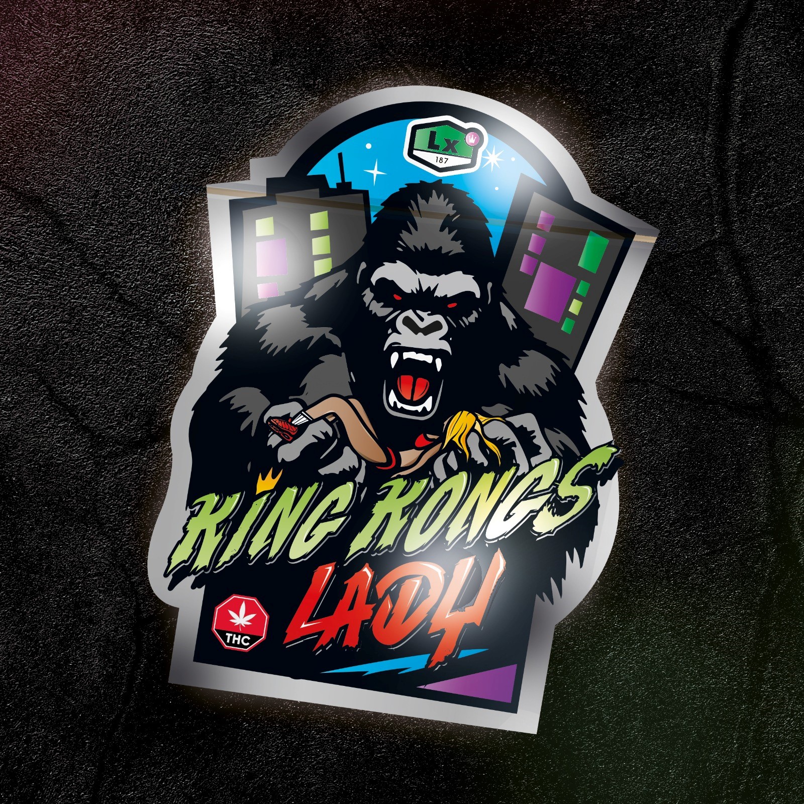 King Kongs Lady - 187 Sweedz - LX - Cannabis Samen (3x)